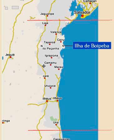 Aldeia de boipeba história do brasil